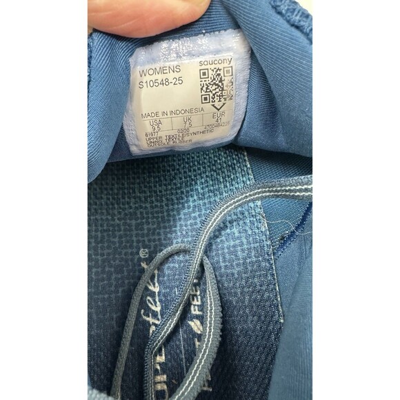 Saucony Womens Guide 13 S10549-25 Aqua Blue Running‎ Shoes Sneakers Size 9.5 - Picture 6 of 10